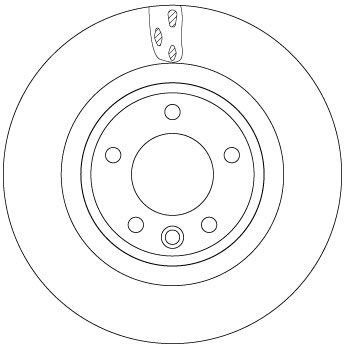 Brake Disc - DF6956S TRW
