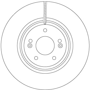 Brake Disc - DF6958S TRW
