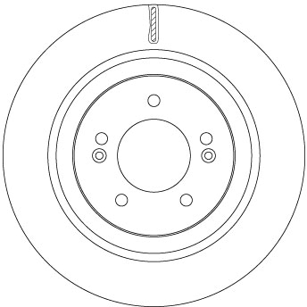 Brake Disc - DF6959 TRW