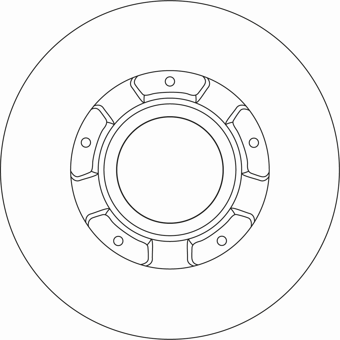 Discofreno - DF6963S TRW