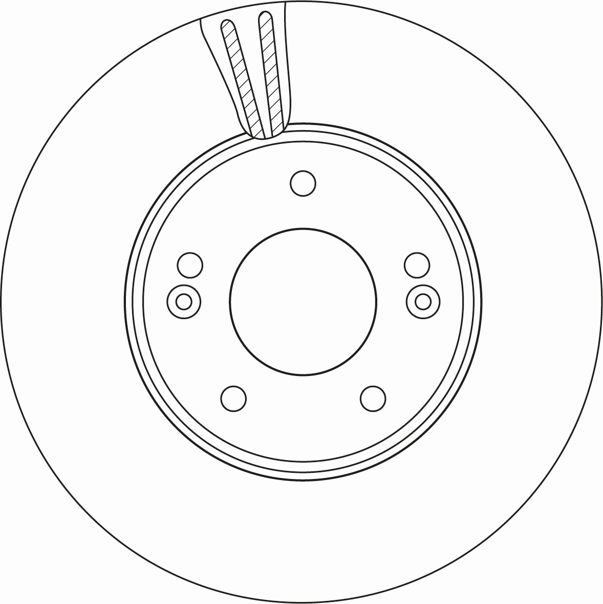 Discofreno - DF6966 TRW
