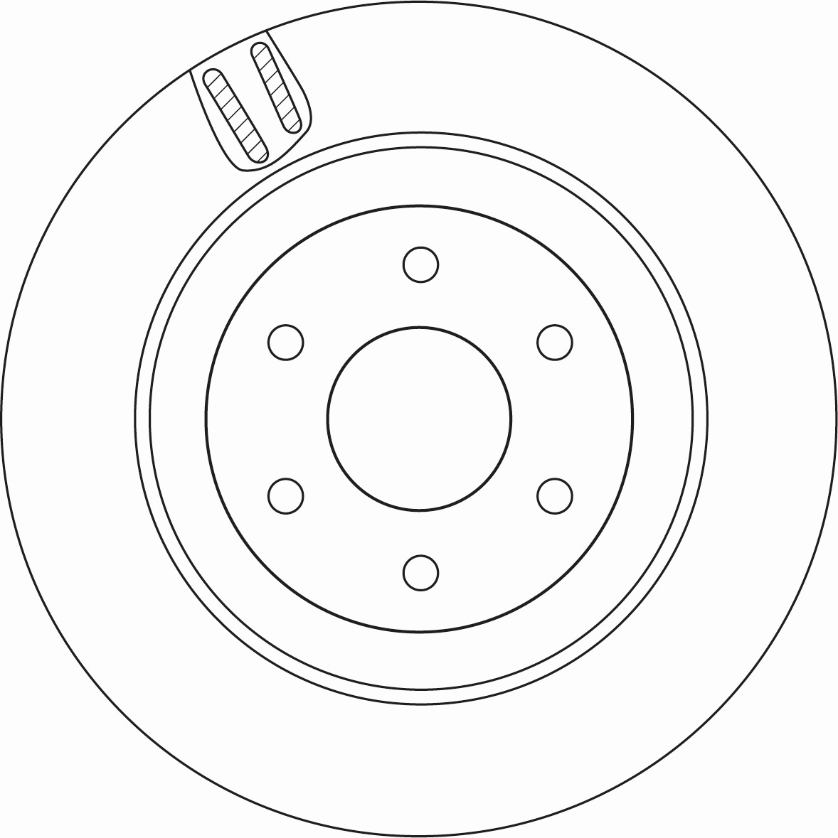 Discofreno - DF6967 TRW