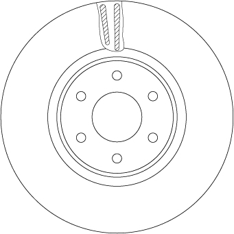 Discofreno - DF6968S TRW