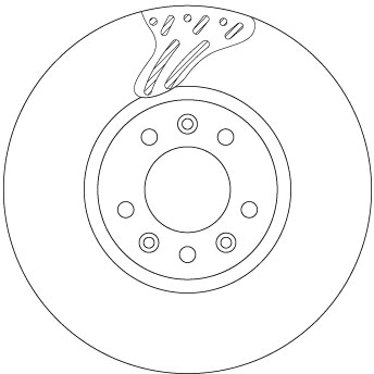 Discofreno - DF6977S TRW