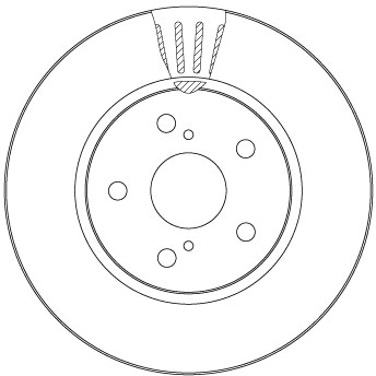 Discofreno - DF6986S TRW