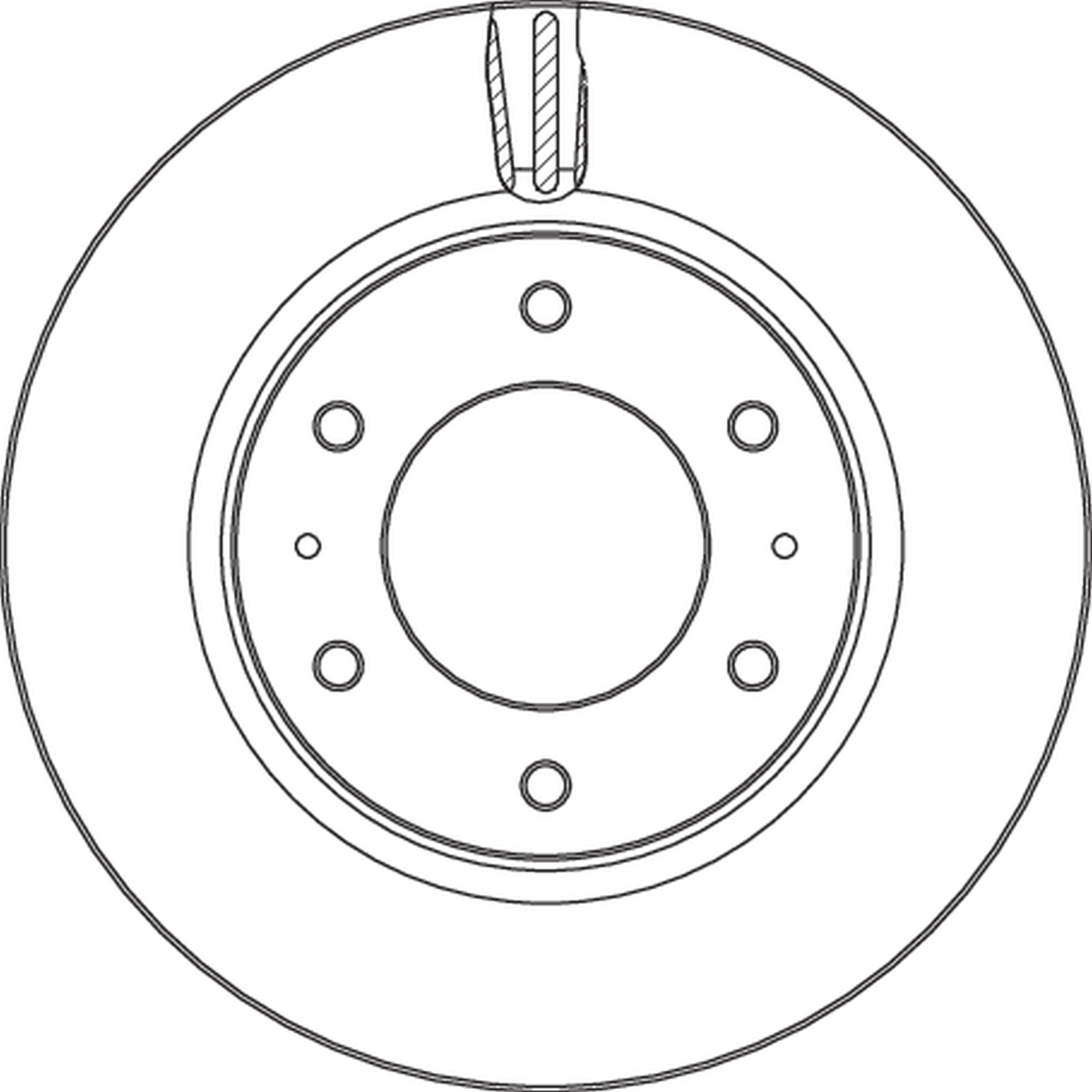 Brake Disc - DF6992S TRW