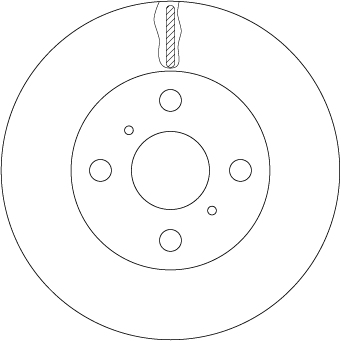 Discofreno - DF7114 TRW
