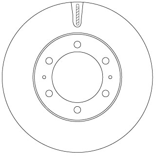 Discofreno - DF7827S TRW