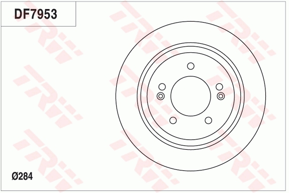 Discofreno - DF7953 TRW