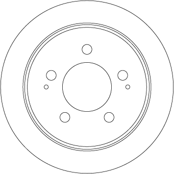 Brake Disc - DF7960 TRW