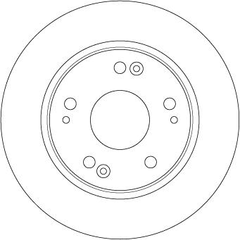 Brake Disc - DF7970 TRW