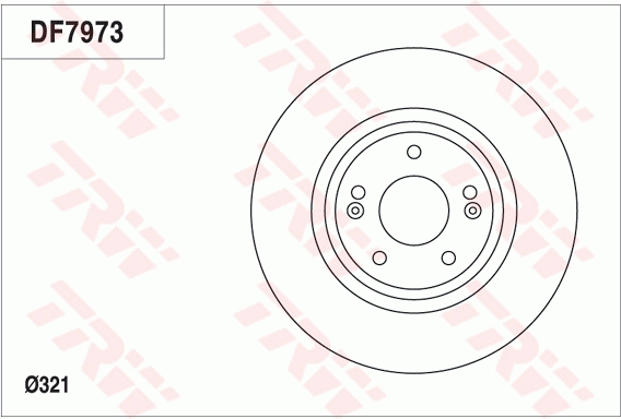 Discofreno - DF7973 TRW