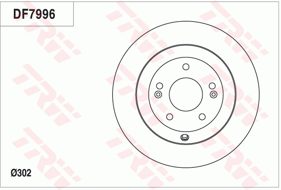 Discofreno - DF7996 TRW