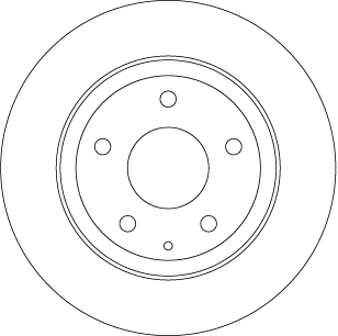 Bremsscheibe - DF8115 TRW