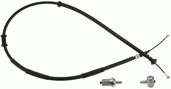 Cable, parking brake - GCH601 TRW