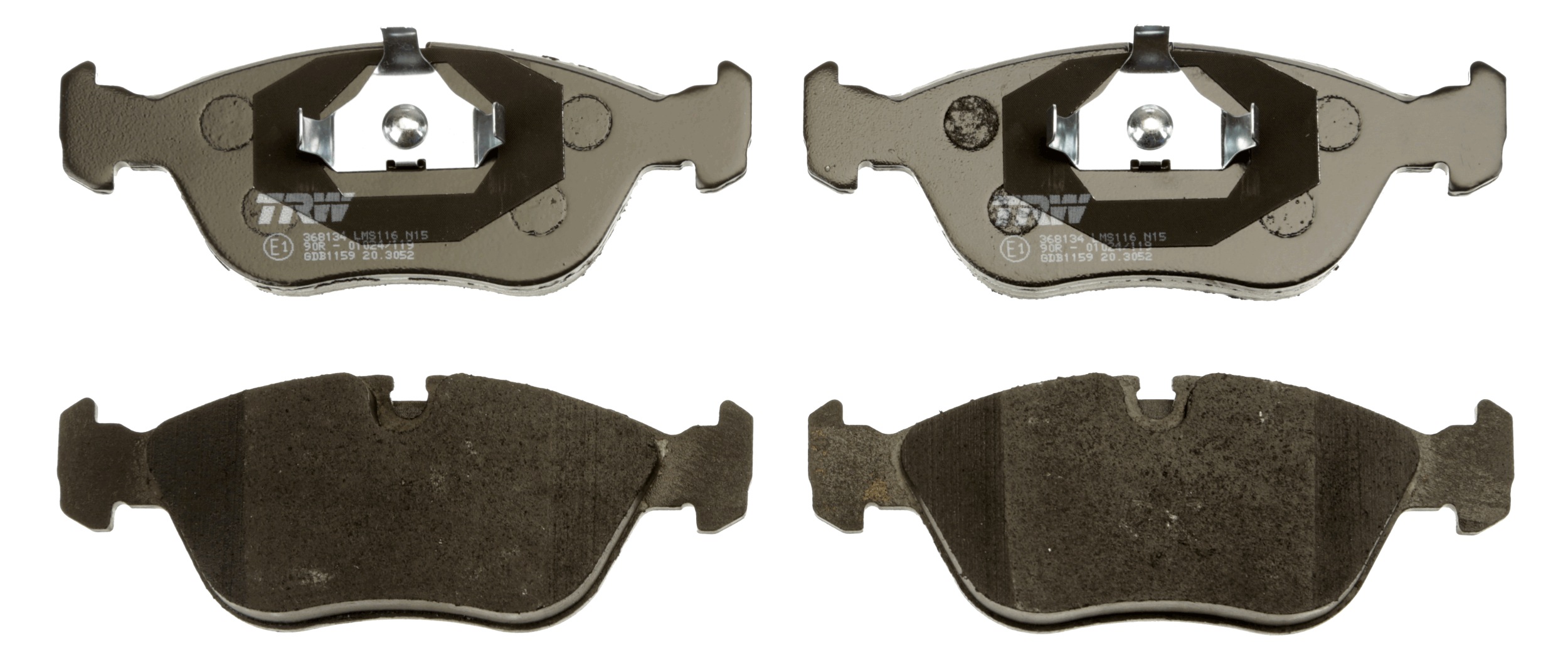 Brake Pad Set, disc brake - GDB1159 TRW