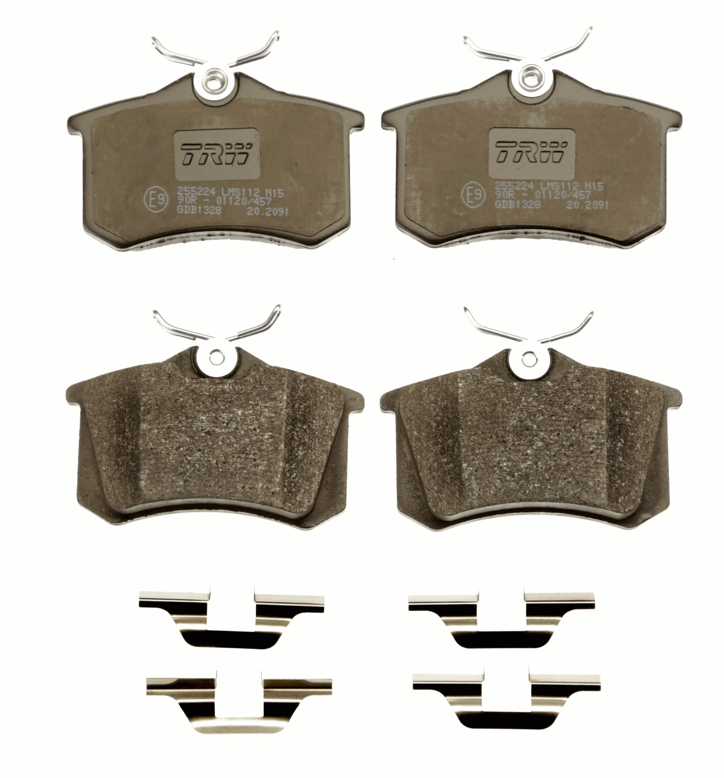 Brake Pad Set, disc brake - GDB1328 TRW
