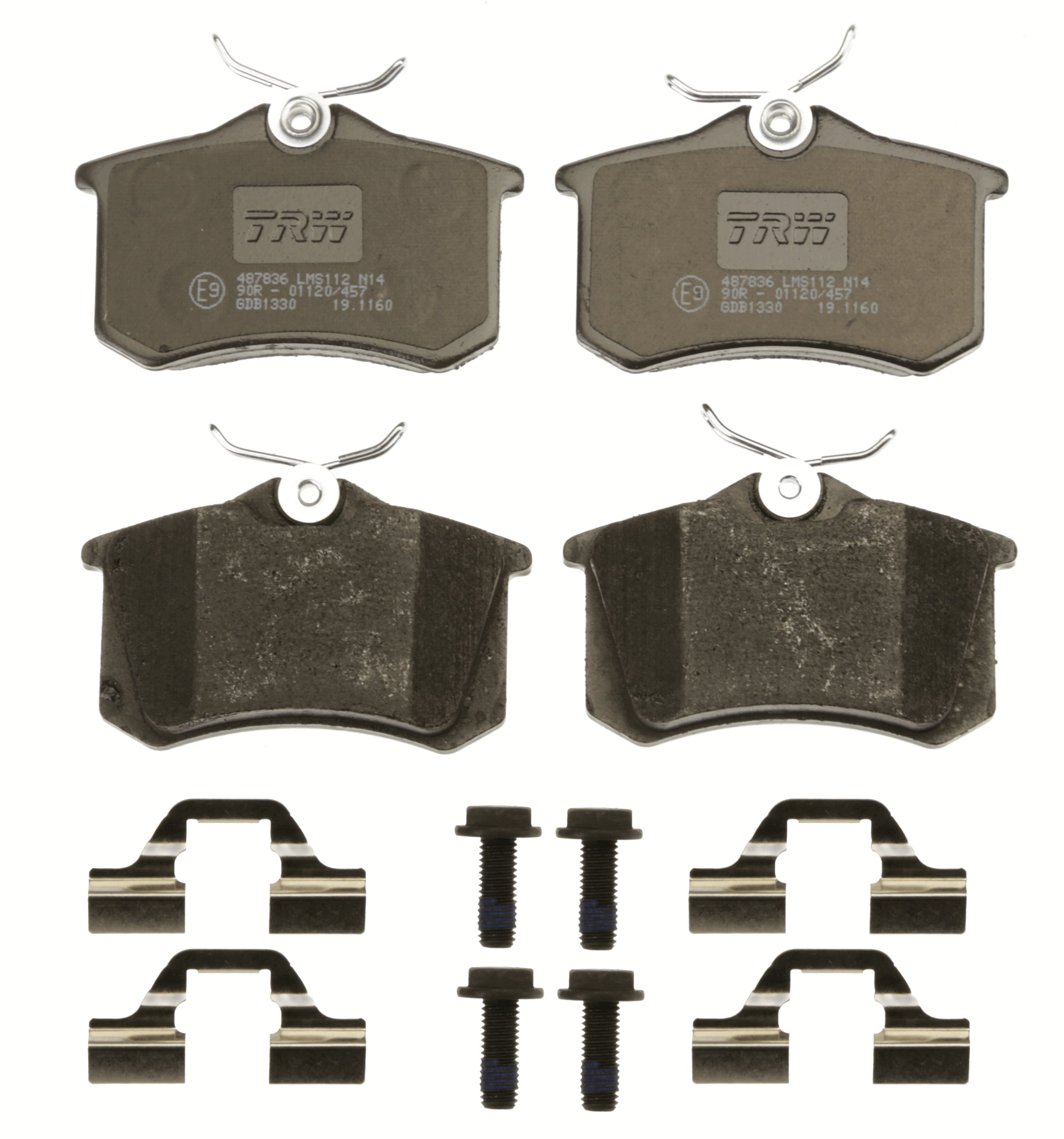 Brake Pad Set, disc brake - GDB1330 TRW