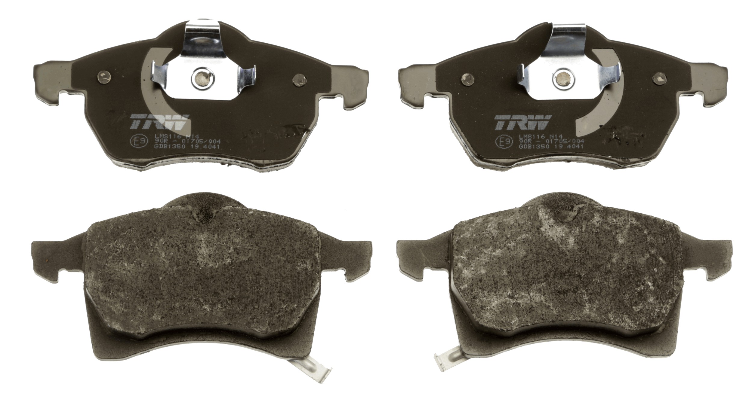 Brake Pad Set, disc brake - GDB1350 TRW