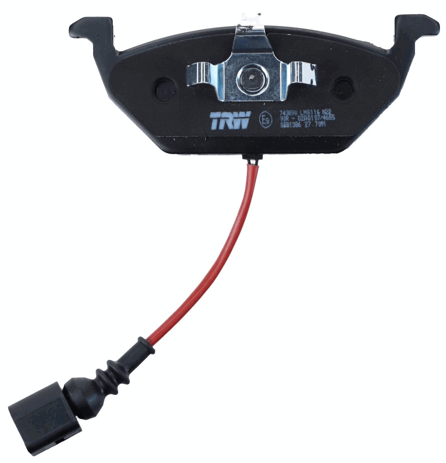 Brake Pad Set, disc brake - GDB1386 TRW