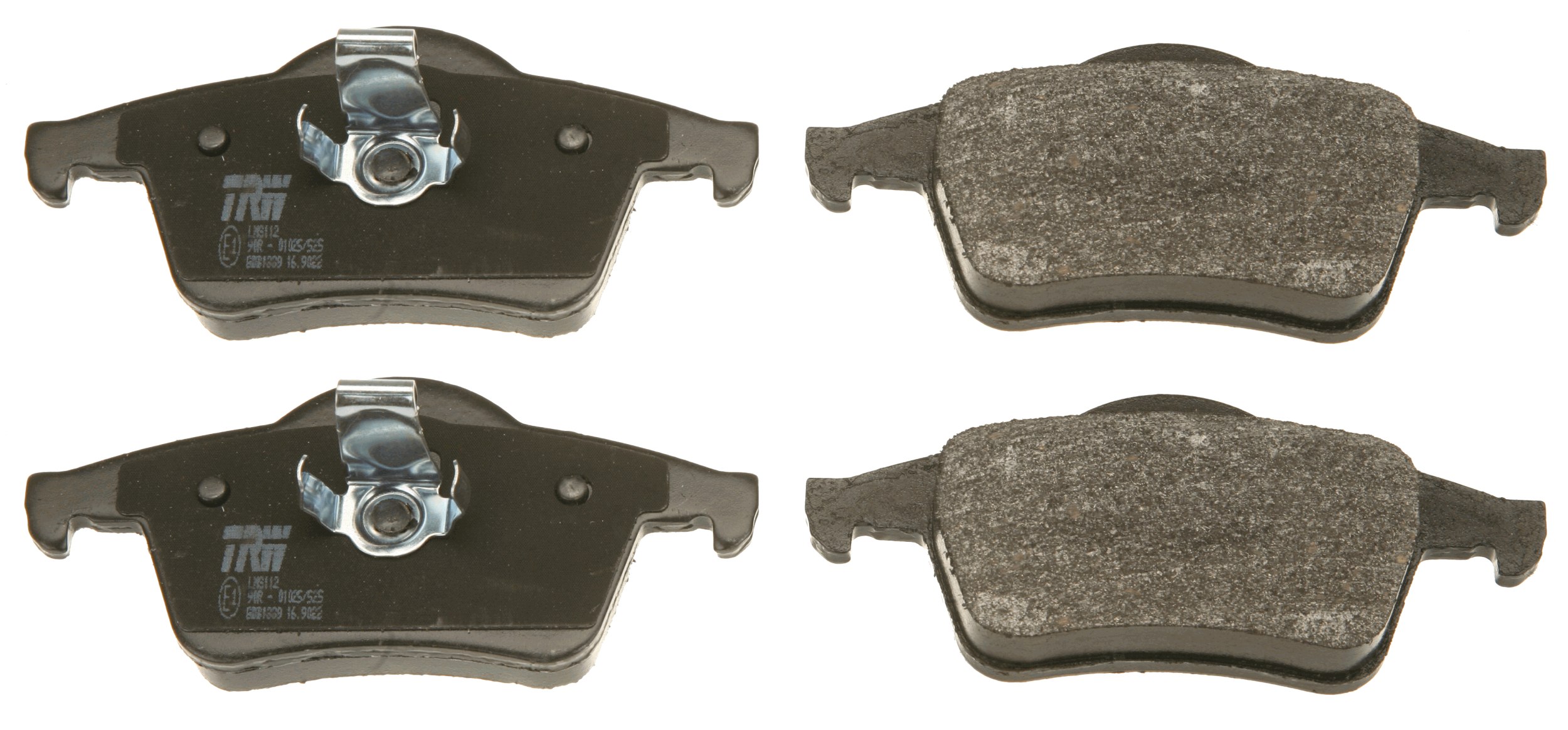 Brake Pad Set, disc brake - GDB1389 TRW