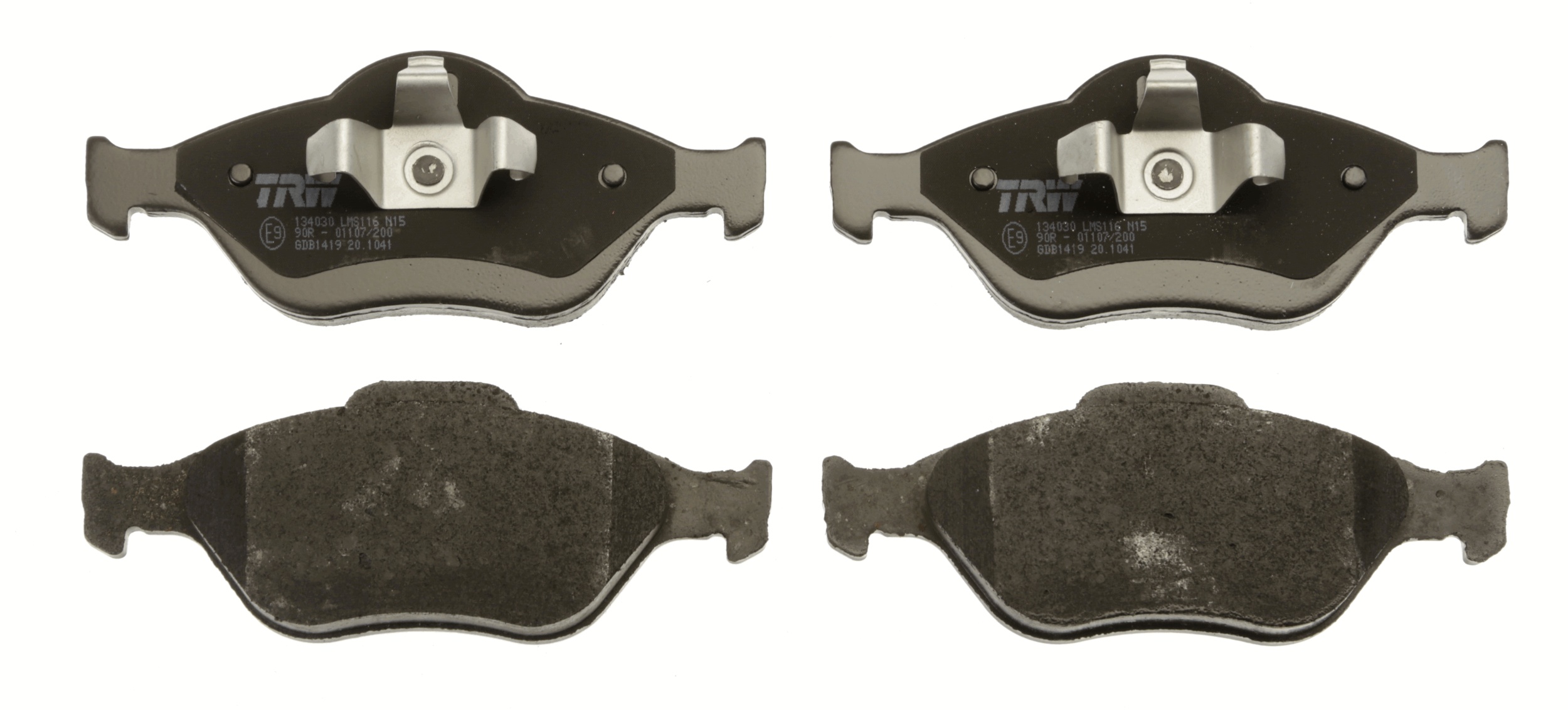 Kit pastiglie freno, Freno a disco - GDB1419 TRW