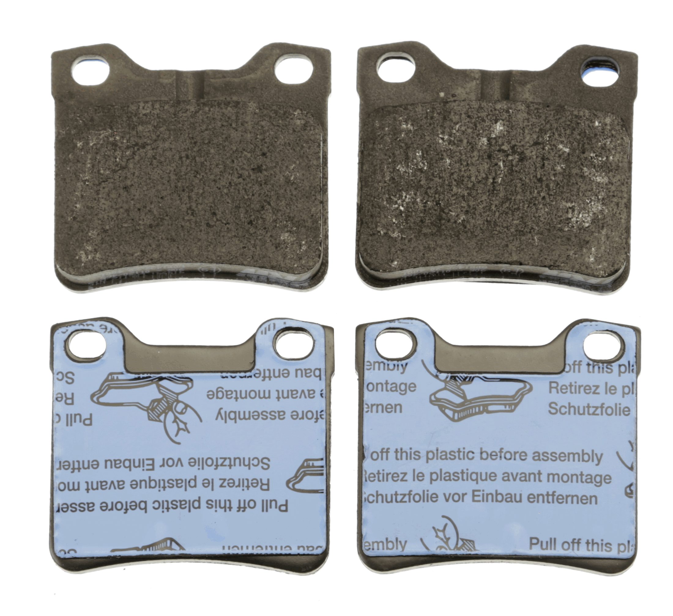 Brake Pad Set, disc brake - GDB1432 TRW