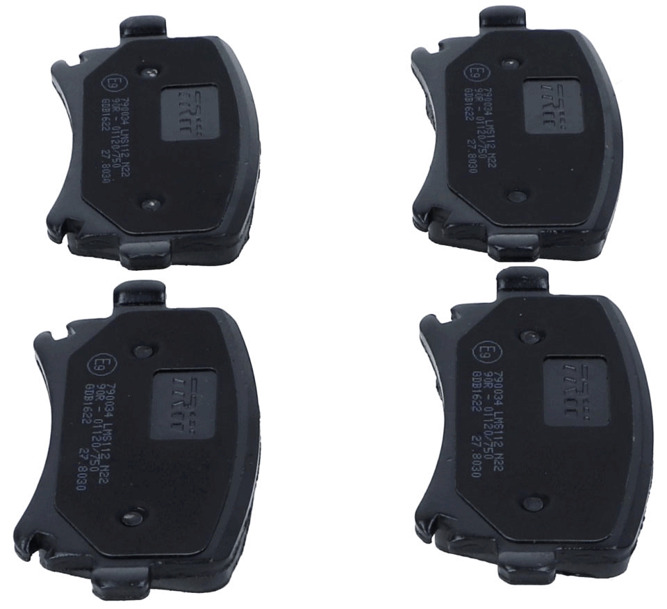Brake Pad Set, disc brake - GDB1622 TRW