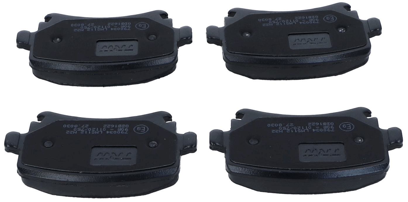 Brake Pad Set, disc brake - GDB1622 TRW