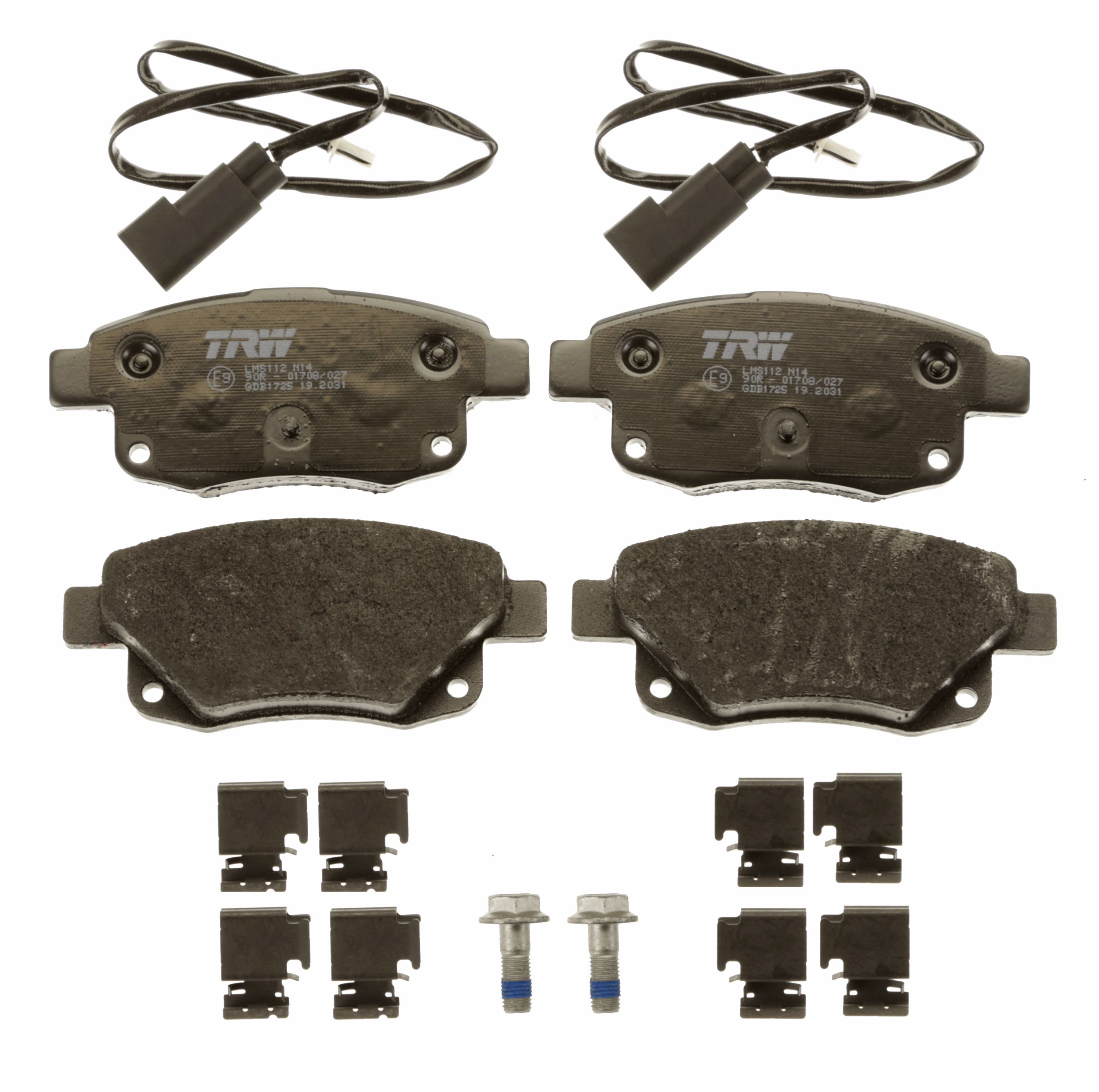 Brake Pad Set, disc brake - GDB1725 TRW