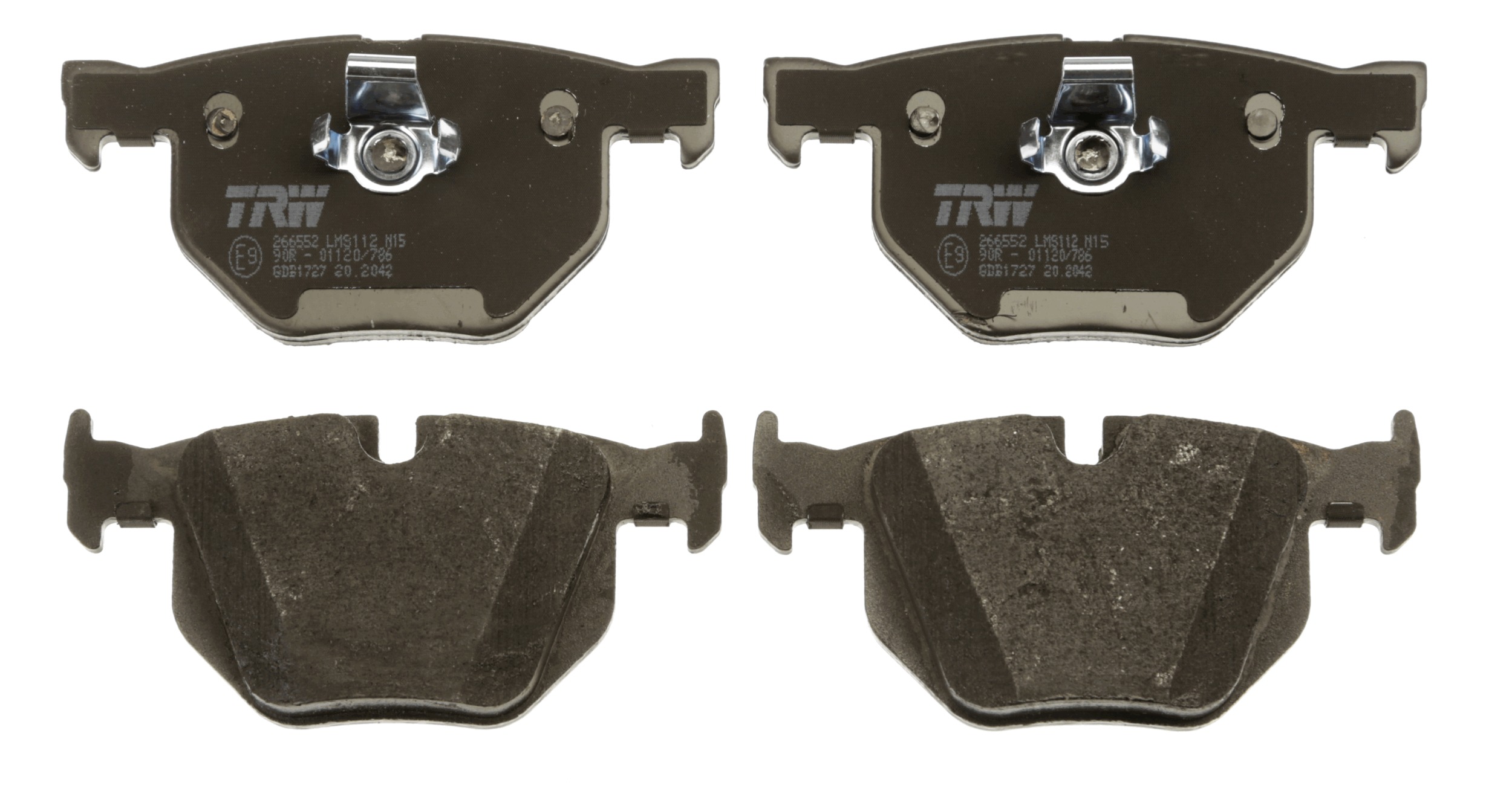 Brake Pad Set, disc brake - GDB1727 TRW
