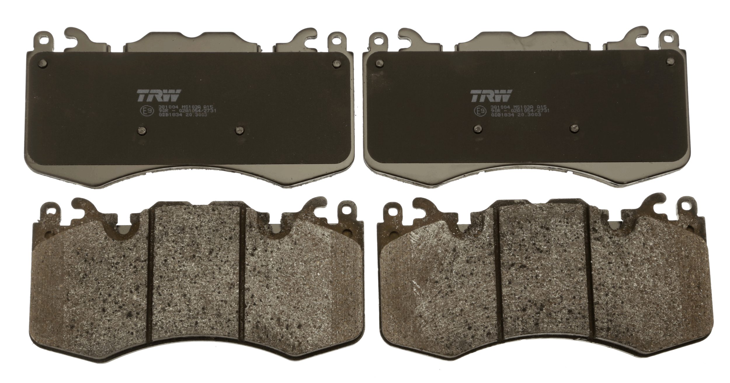 Brake Pad Set, disc brake - GDB1834 TRW