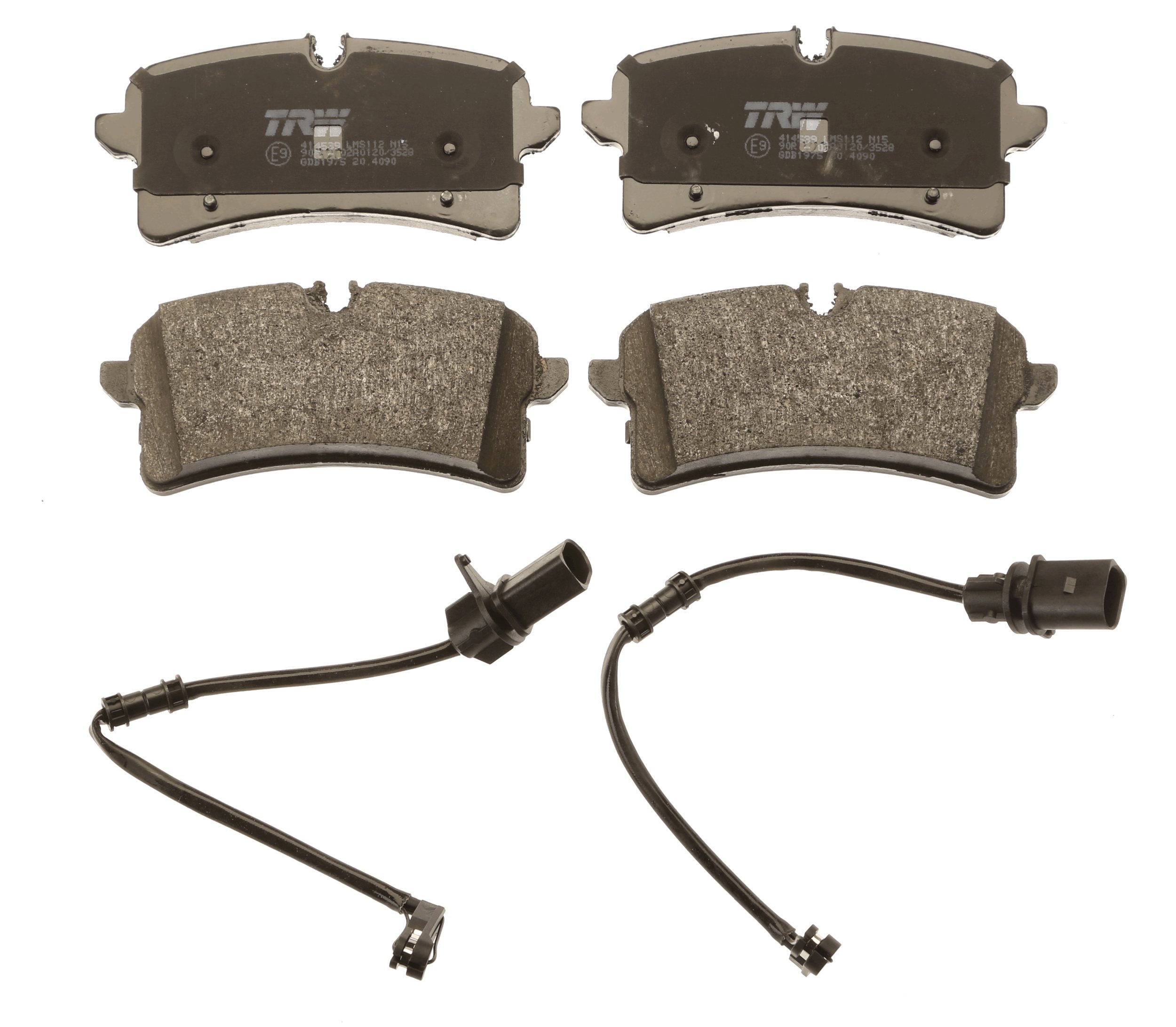 Brake Pad Set, disc brake - GDB1975 TRW
