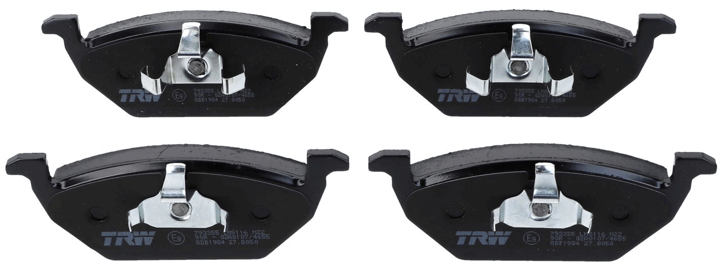 Brake Pad Set, disc brake - GDB1984 TRW