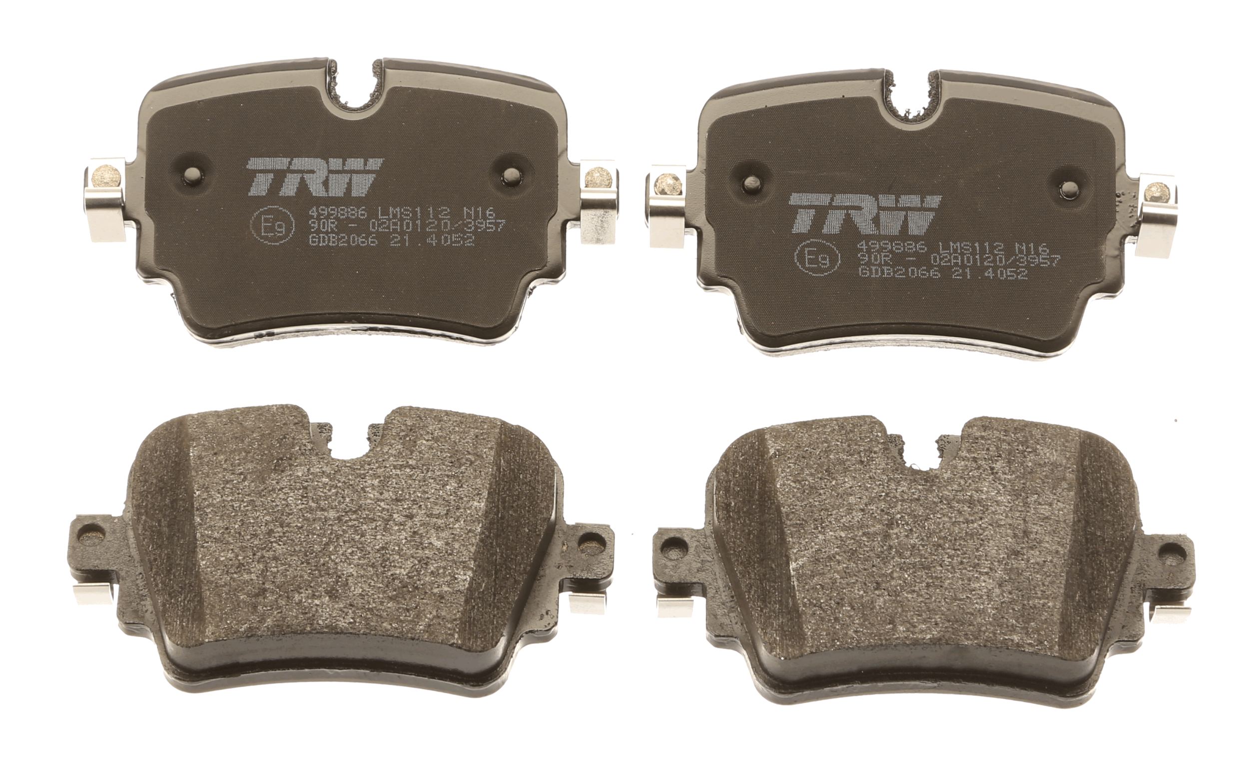 Brake Pad Set, disc brake - GDB2066 TRW