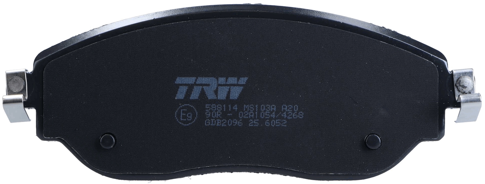 Комплект тормозных колодок, дисковый тормоз - GDB2096 TRW