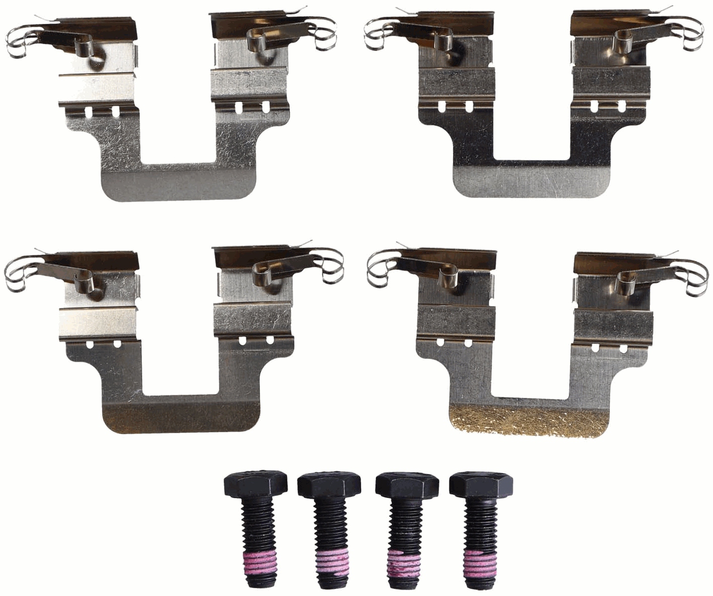Brake Pad Set, disc brake - GDB2107 TRW