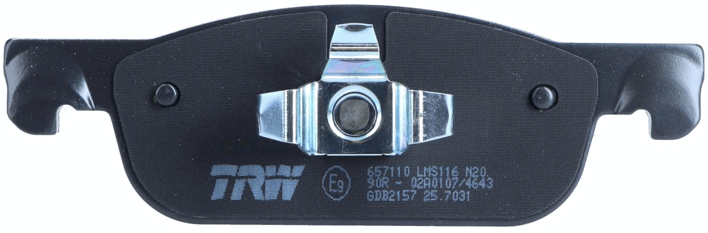Brake Pad Set, disc brake - GDB2157 TRW