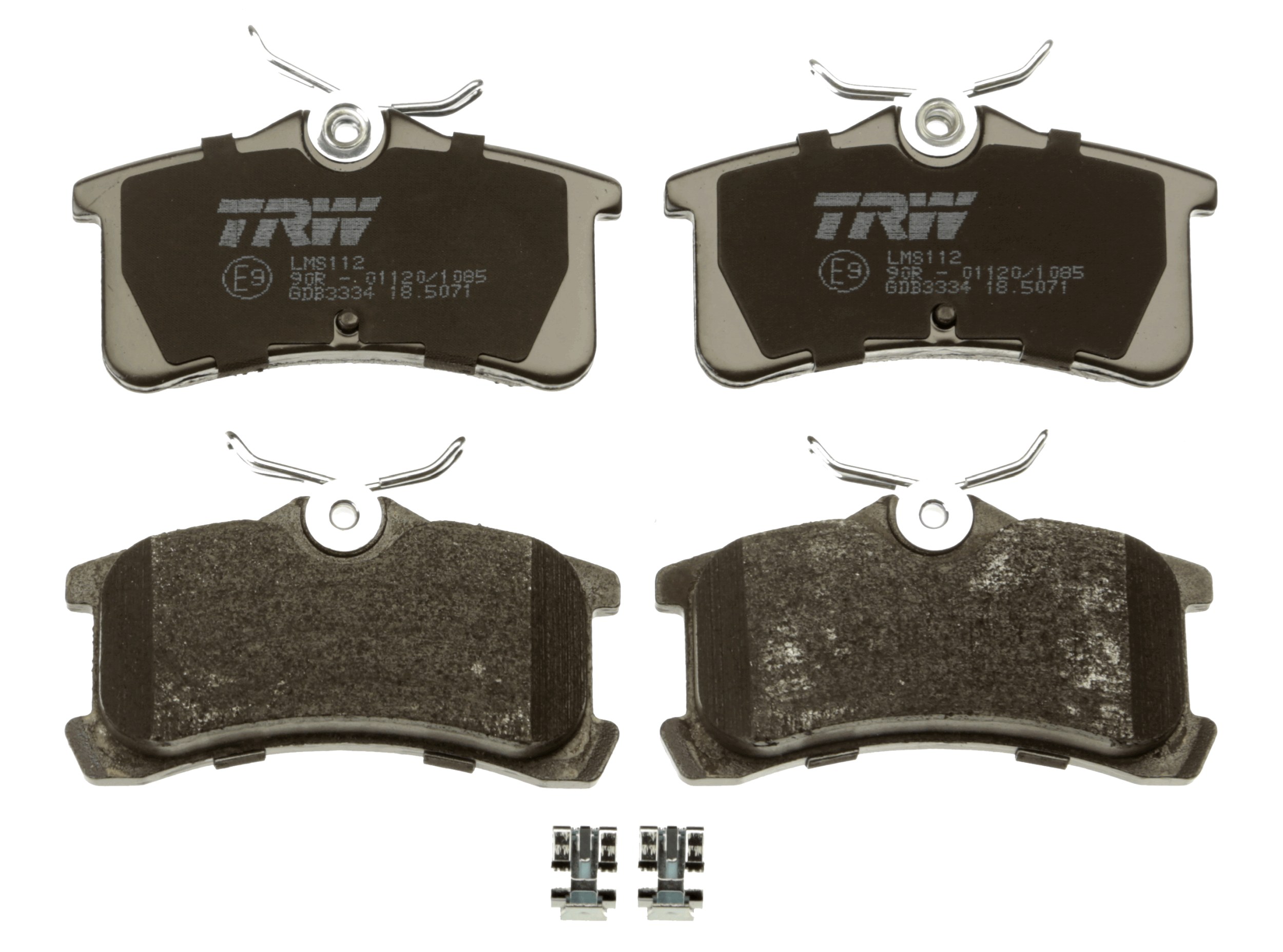 Brake Pad Set, disc brake - GDB3334 TRW
