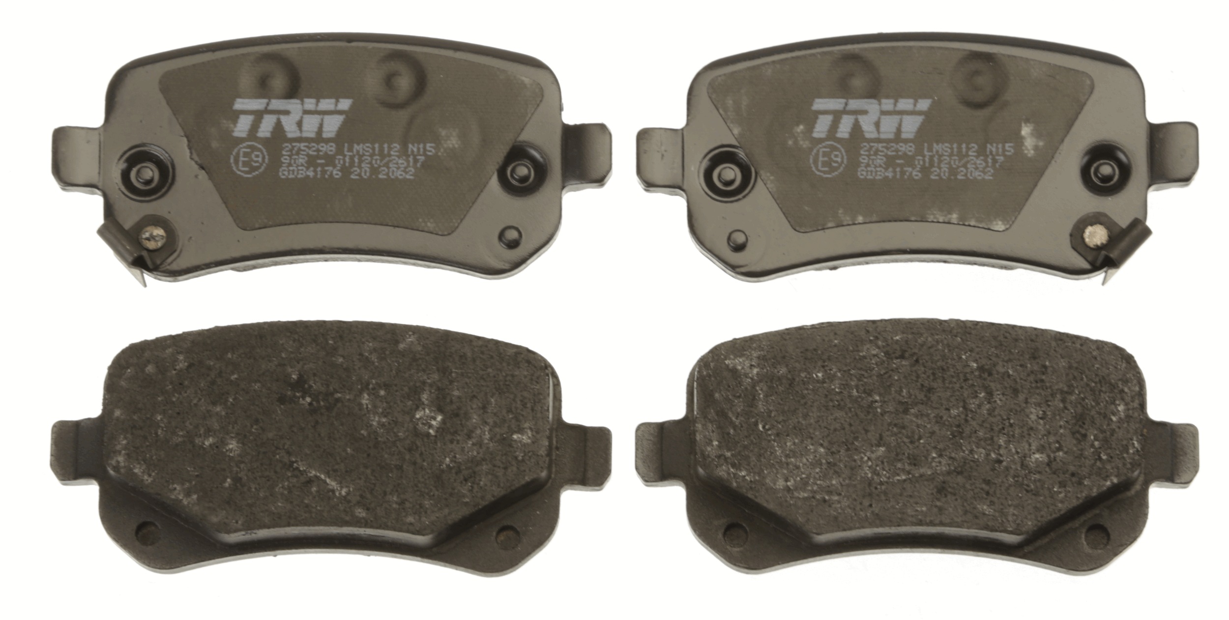 Brake Pad Set, disc brake - GDB4176 TRW