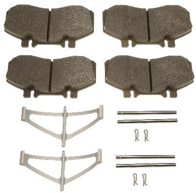 Brake Pad Set, disc brake - GDB5004 TRW