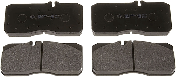 Brake Pad Set, disc brake - GDB5059 TRW