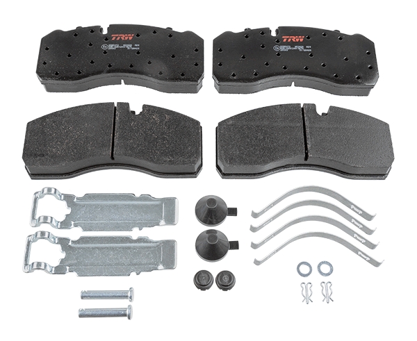 Brake Pad Set, disc brake - GDB5072 TRW