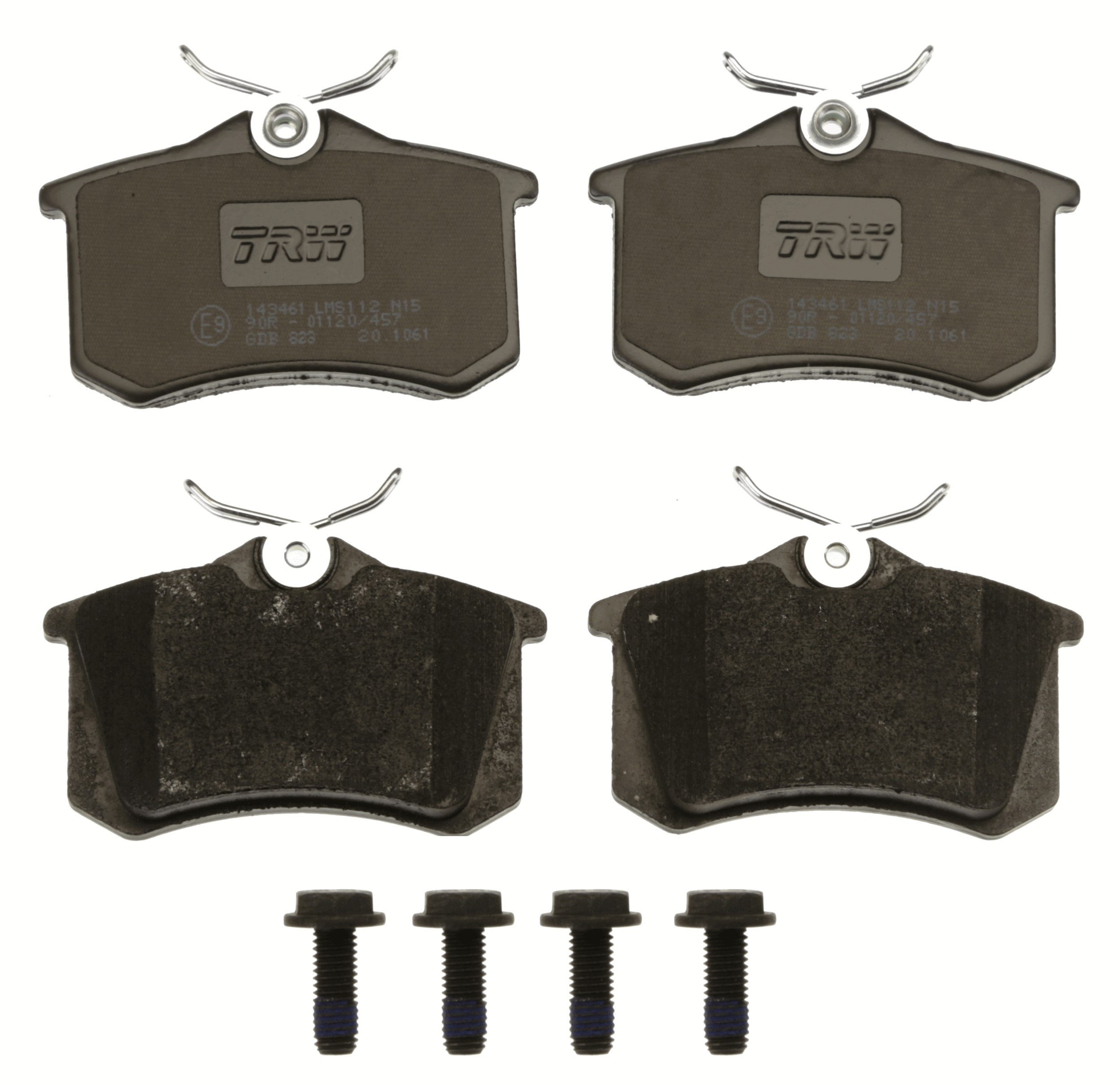 Brake Pad Set, disc brake - GDB823 TRW