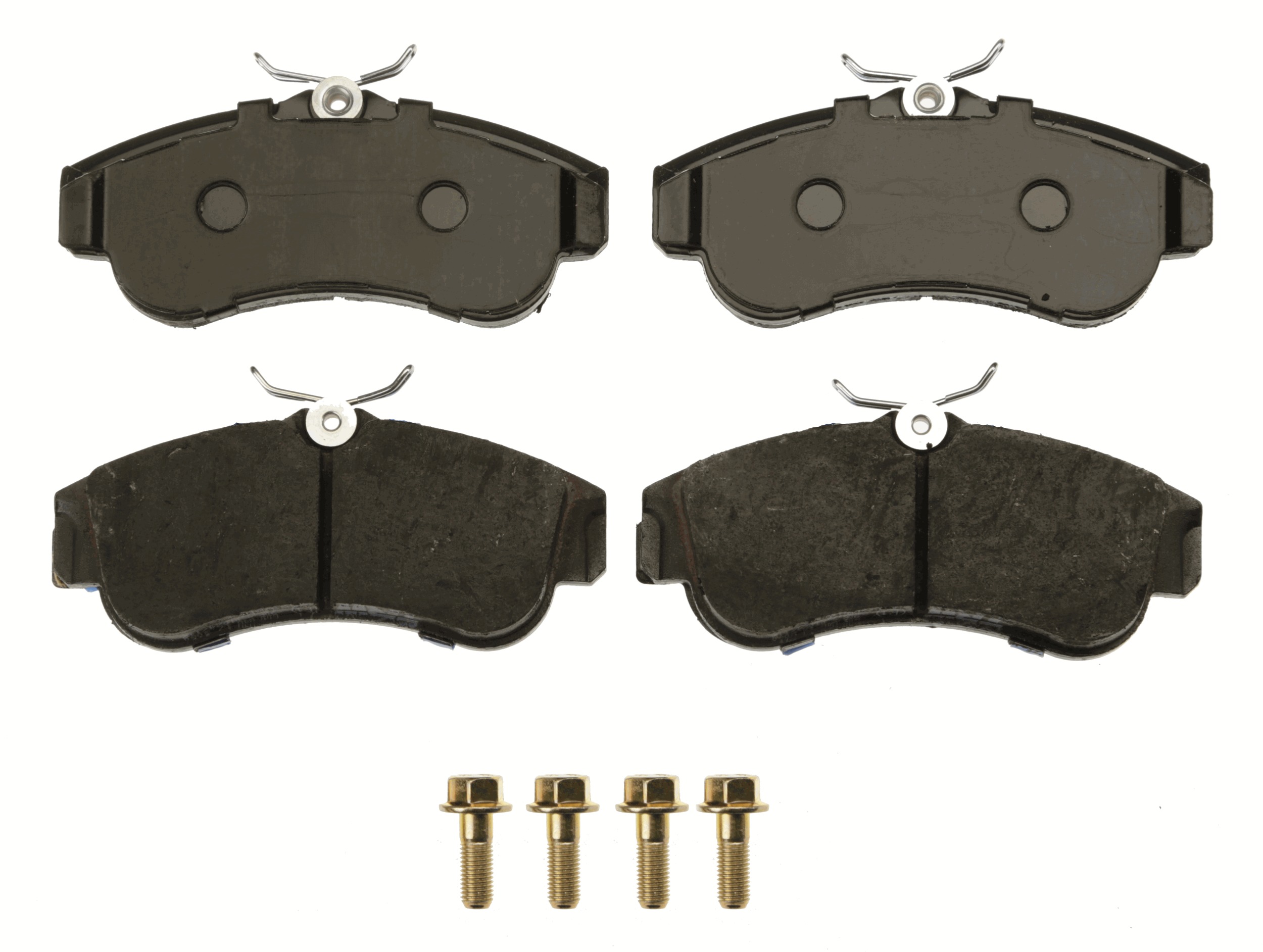 Brake Pad Set, disc brake - GDB848 TRW