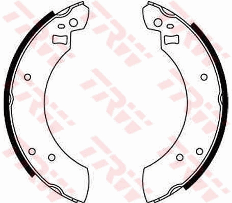 Kit ganasce freno - GS6125 TRW
