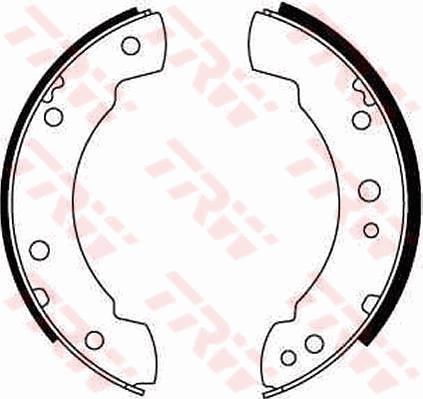 Brake Shoe Set - GS6140 TRW