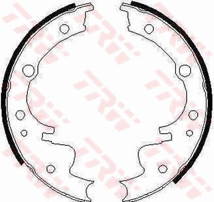 Kit ganasce freno - GS6220 TRW