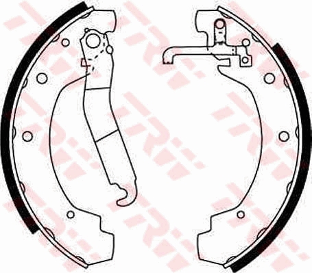 Brake Shoe Set - GS8151 TRW