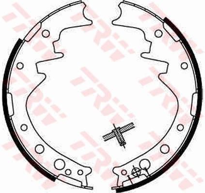 Brake Shoe Set - GS8170 TRW